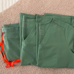 Figs Scrubs- Jade Green